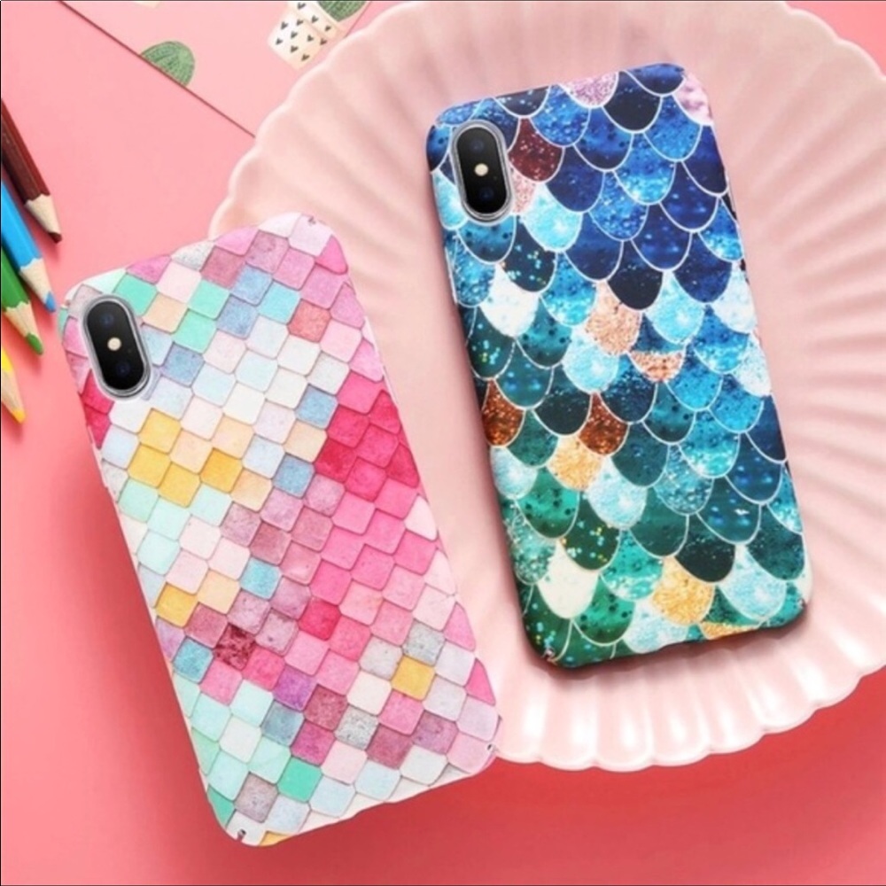 Pink Geometric Print iPhone Cases - Picture 2 of 2